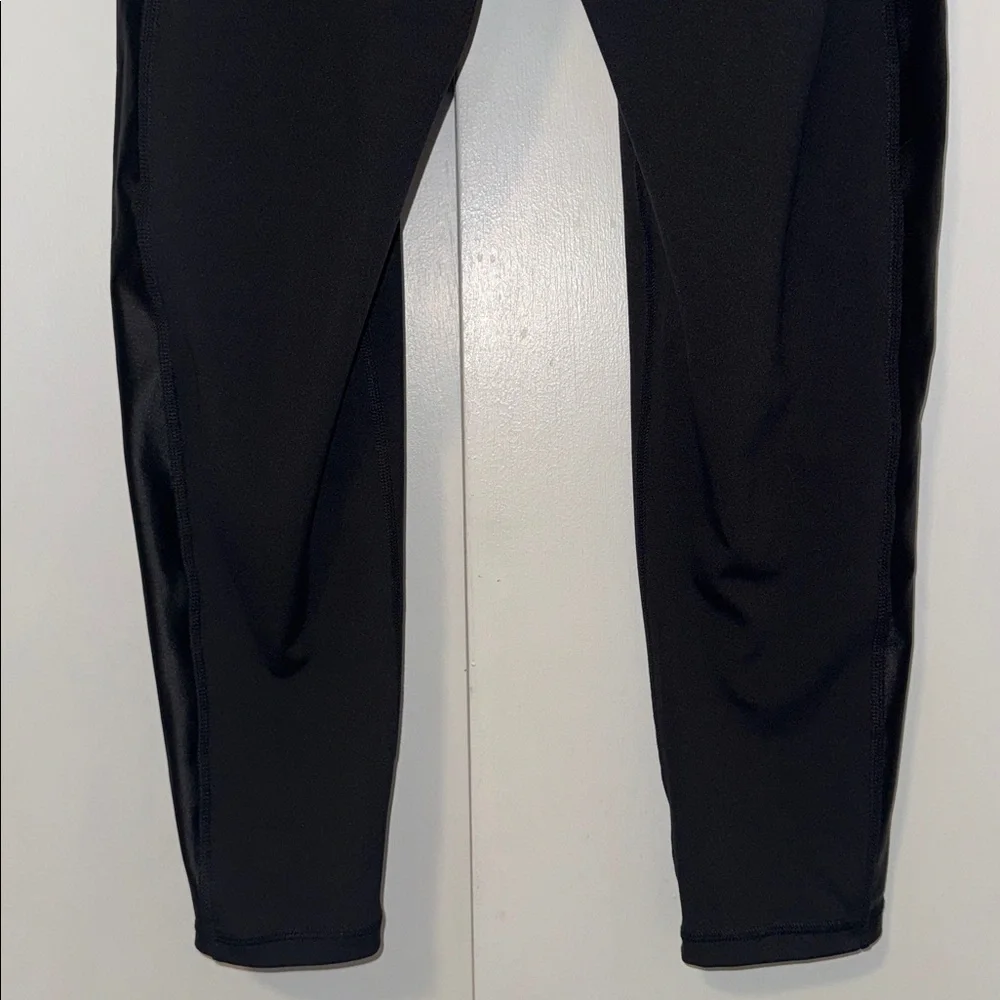 Xersion Move Legging High Rise 7/8 Ankle Leggings w Side Pockets Women’s L Large